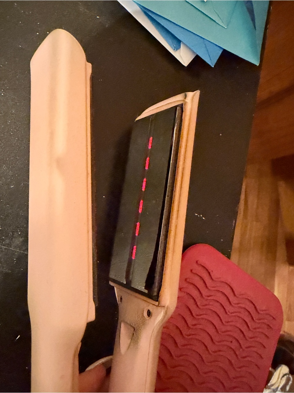 L’ange Hair Straightener Pink 1.75